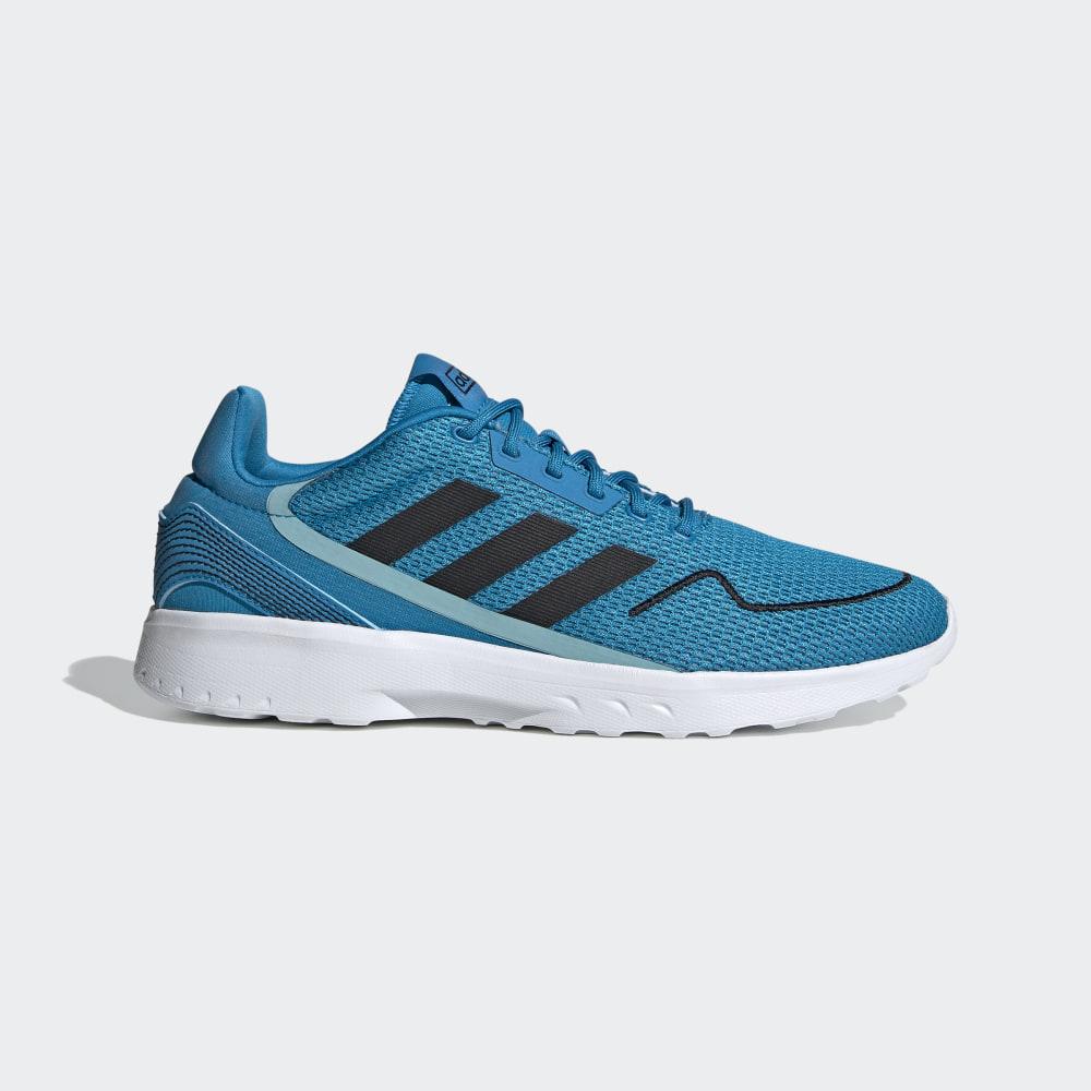 Adidas Men's Nebzed Running Shoes Blue/Black Ireland EH0149